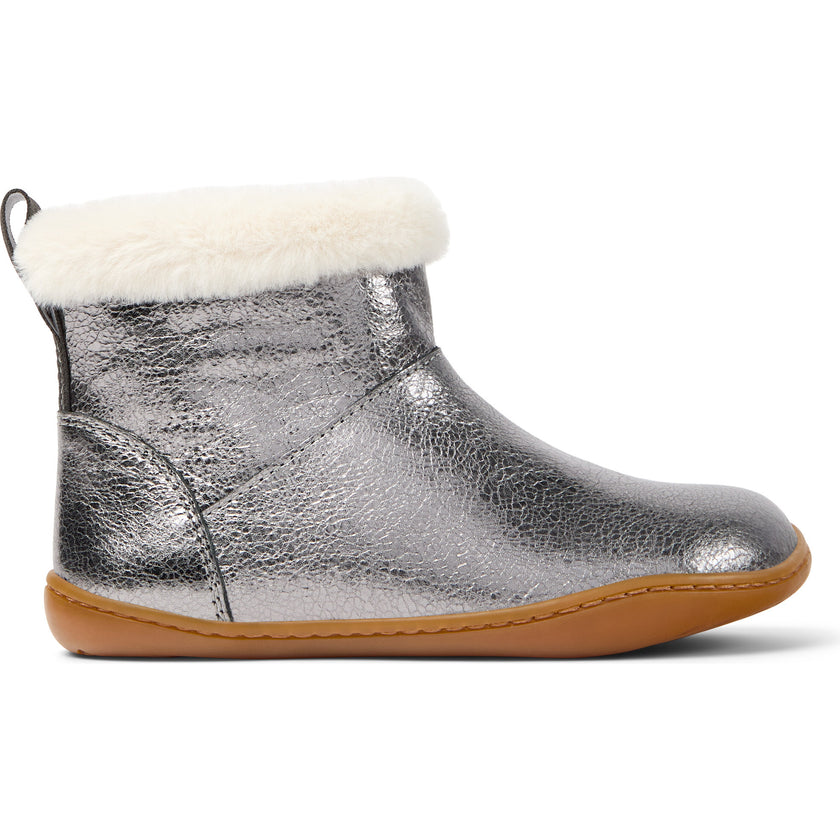 Kids Peu Leather Ankle Boots