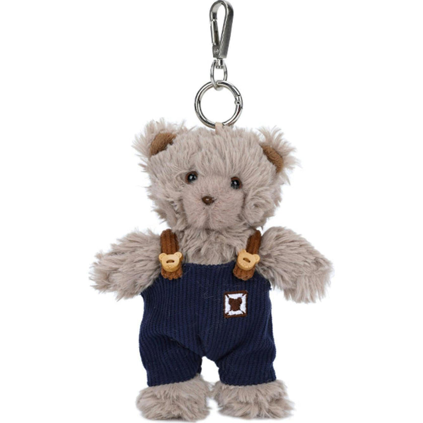 Buttonboo Bear Bag Charms — Soft Weighted Cuddle Stuffed Animal