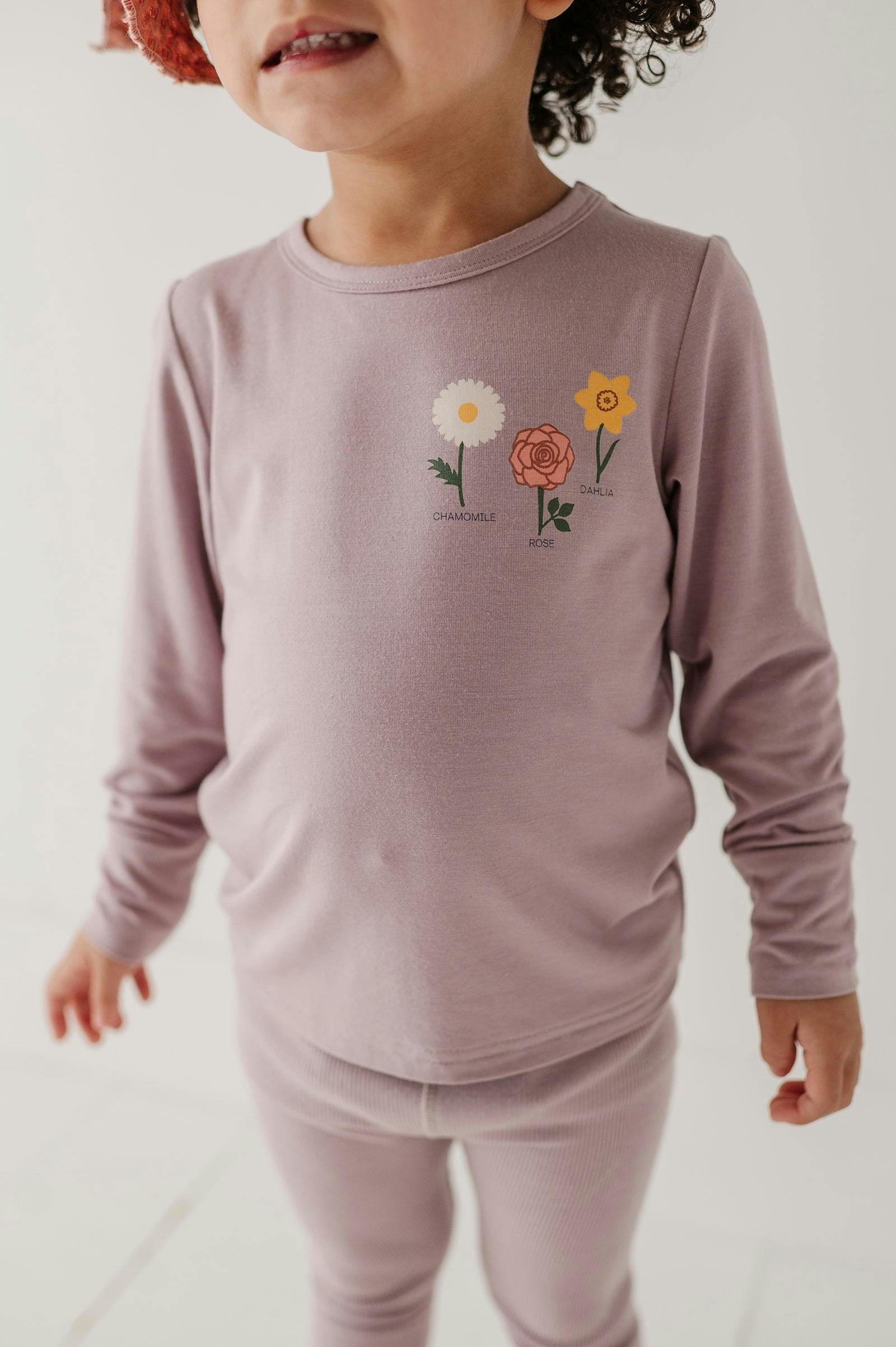 Girls Long Sleeve Tee in Keep Nature Wild