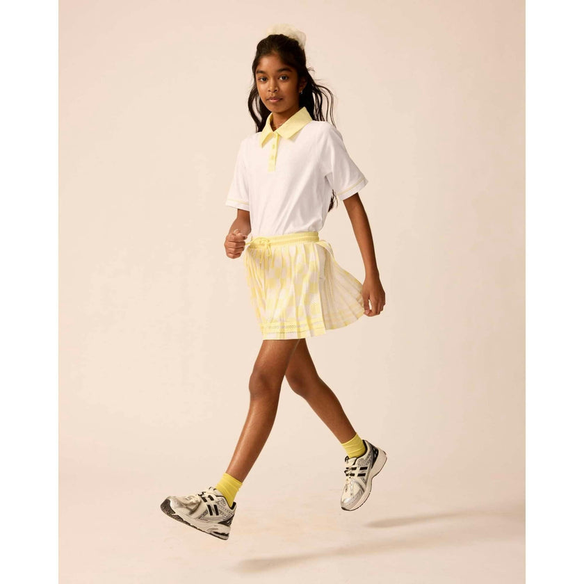 Tech Play Polo in Lemonade Trim