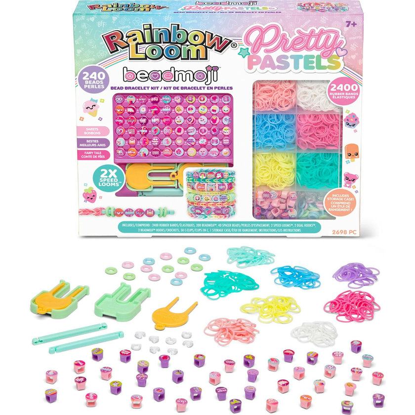 Beadmoji: Bead Bracelet Kit - Pretty Pastels