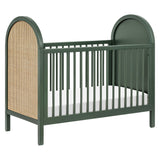 Babyletto Bondi Cane 3-in-1 Convertible Crib with Toddler Bed Conversion Kit