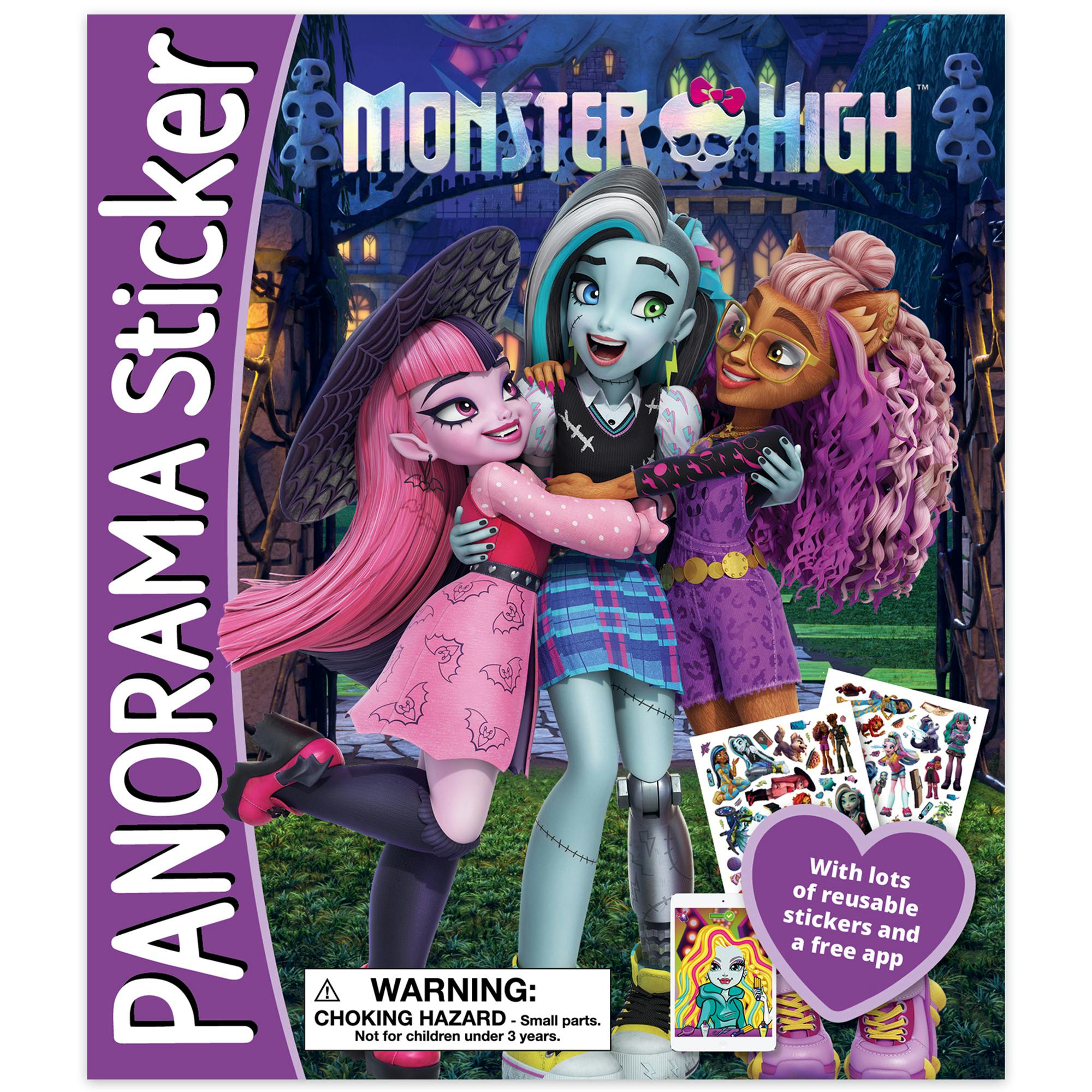 Panorama Sticker Book: Monster High