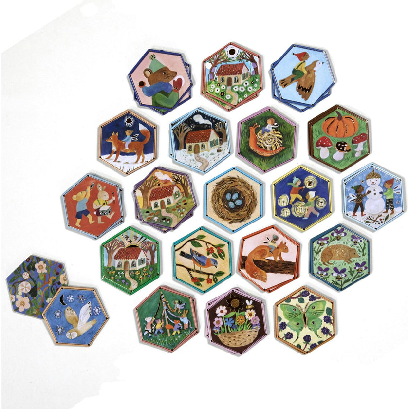 Memory & Matching Game: Cottage Fairies