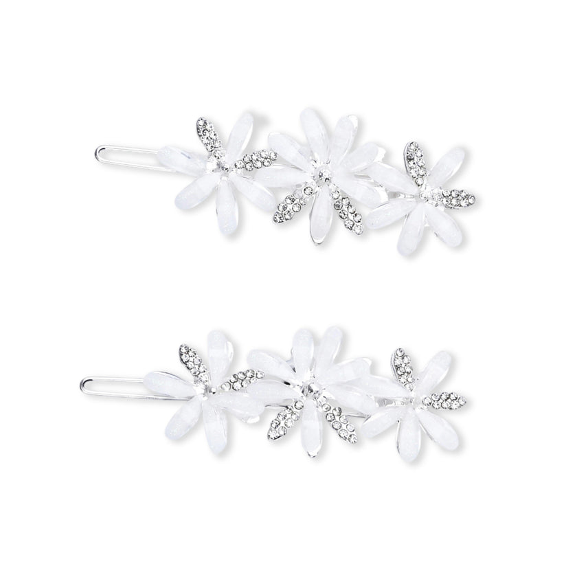 Crystal Accent Hair Pin Trio