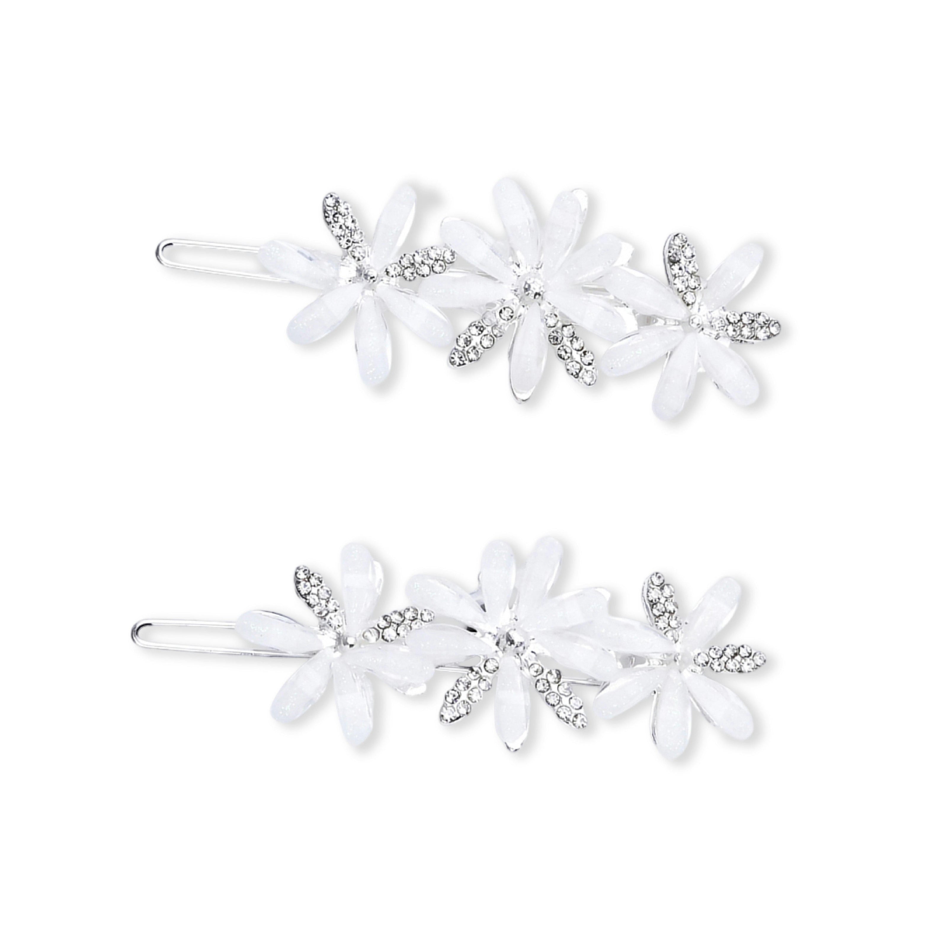 Crystal Accent Hair Pin Trio