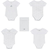 Cherry Print Undershirt Set Pure White/Blue