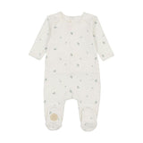 Plush Print Footie