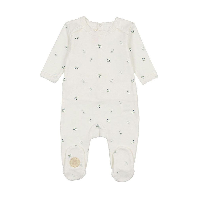 Plush Print Footie