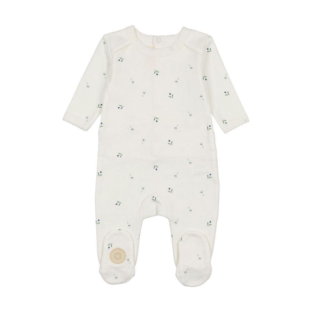 Plush Print Footie