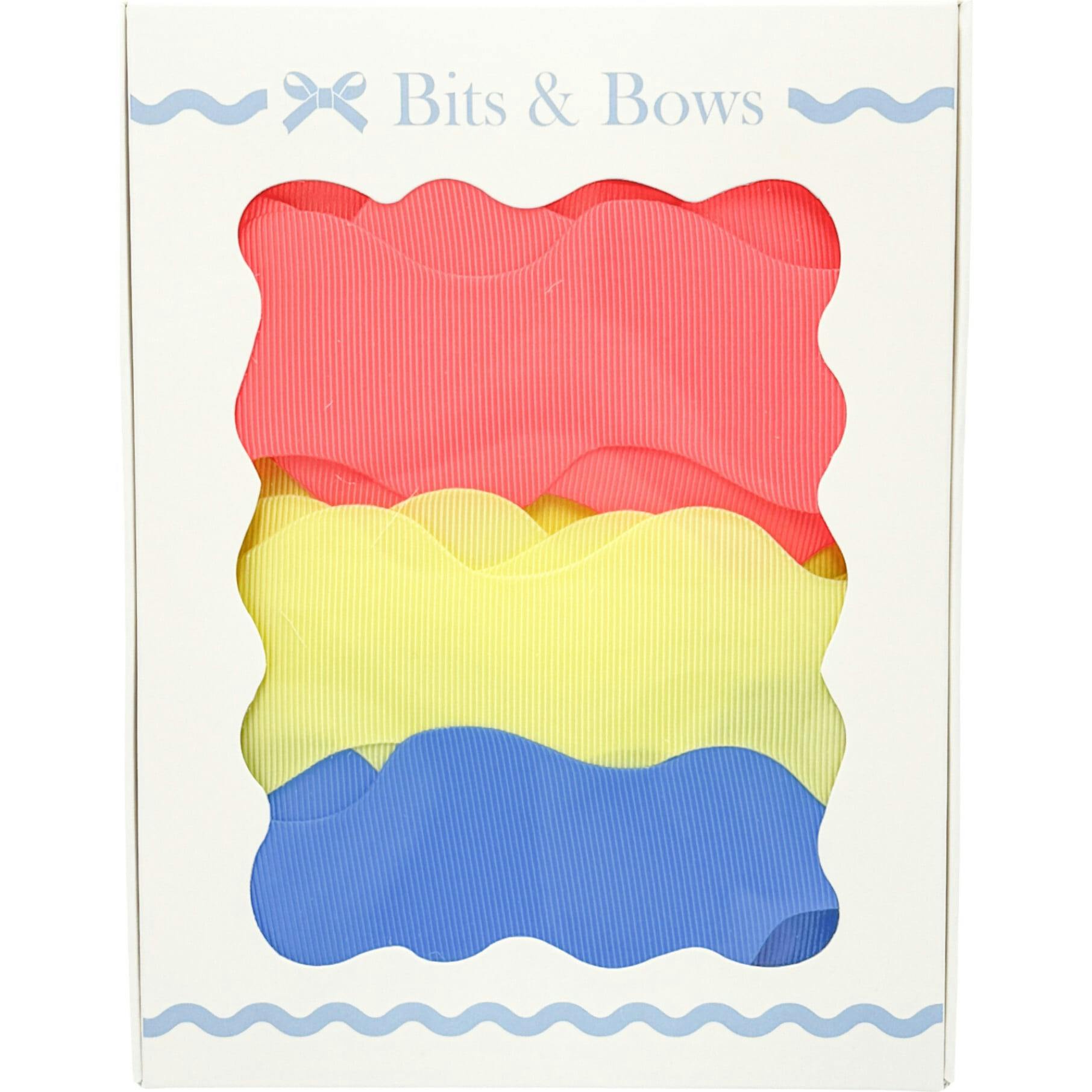 Scalloped Ribbon Set, Sun Sand Sea
