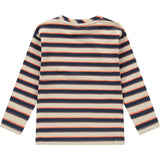 Striped Textured Long Sleeve T-Shirt