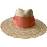 Women's Zinnia Wide & Short Brim Grosgrain Ribbon Sun Hat