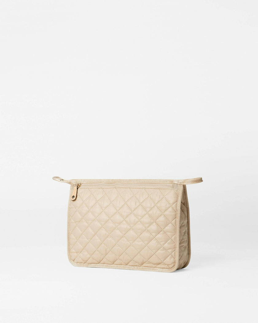 Sand Metro Zip Pouch