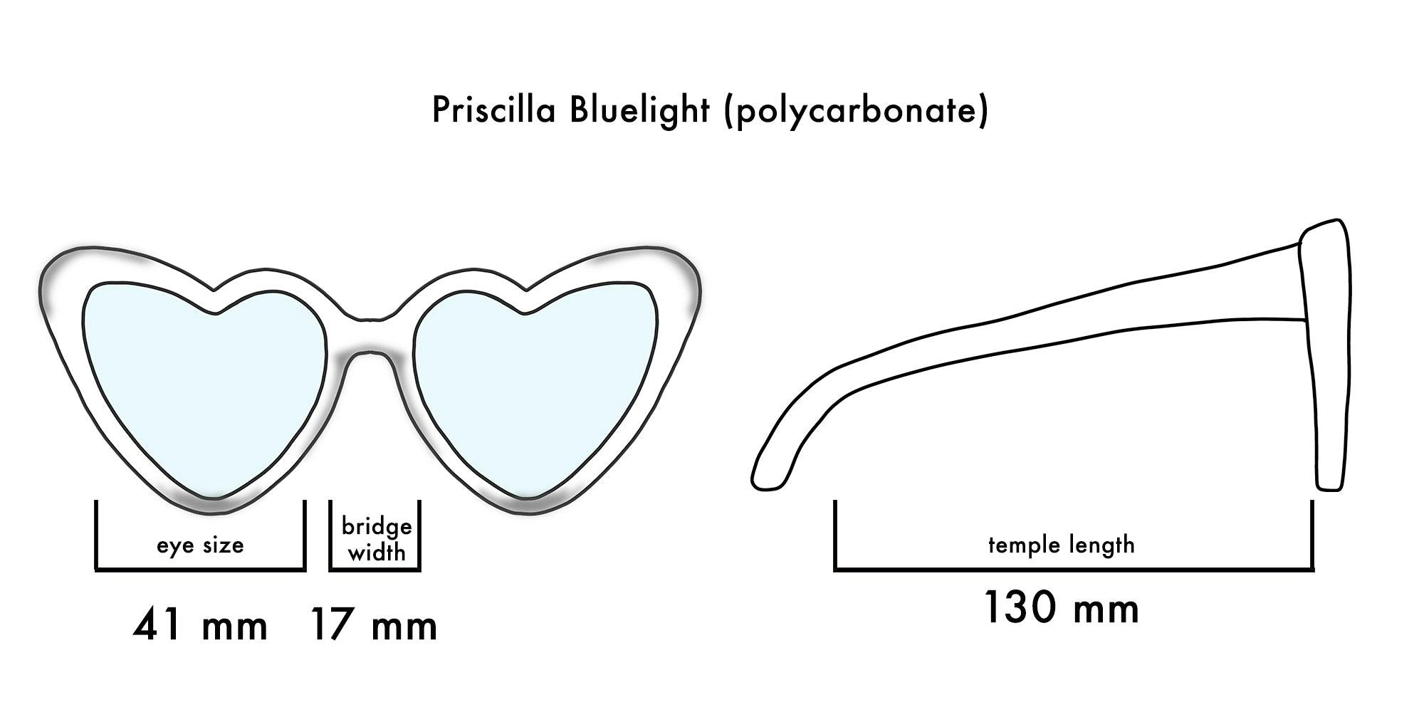 Priscilla Blue Light Sunglasses