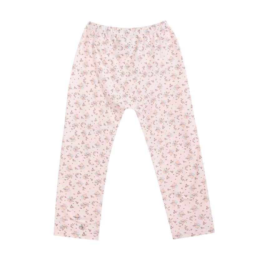 Pink Blossom Cotton Pajama Set