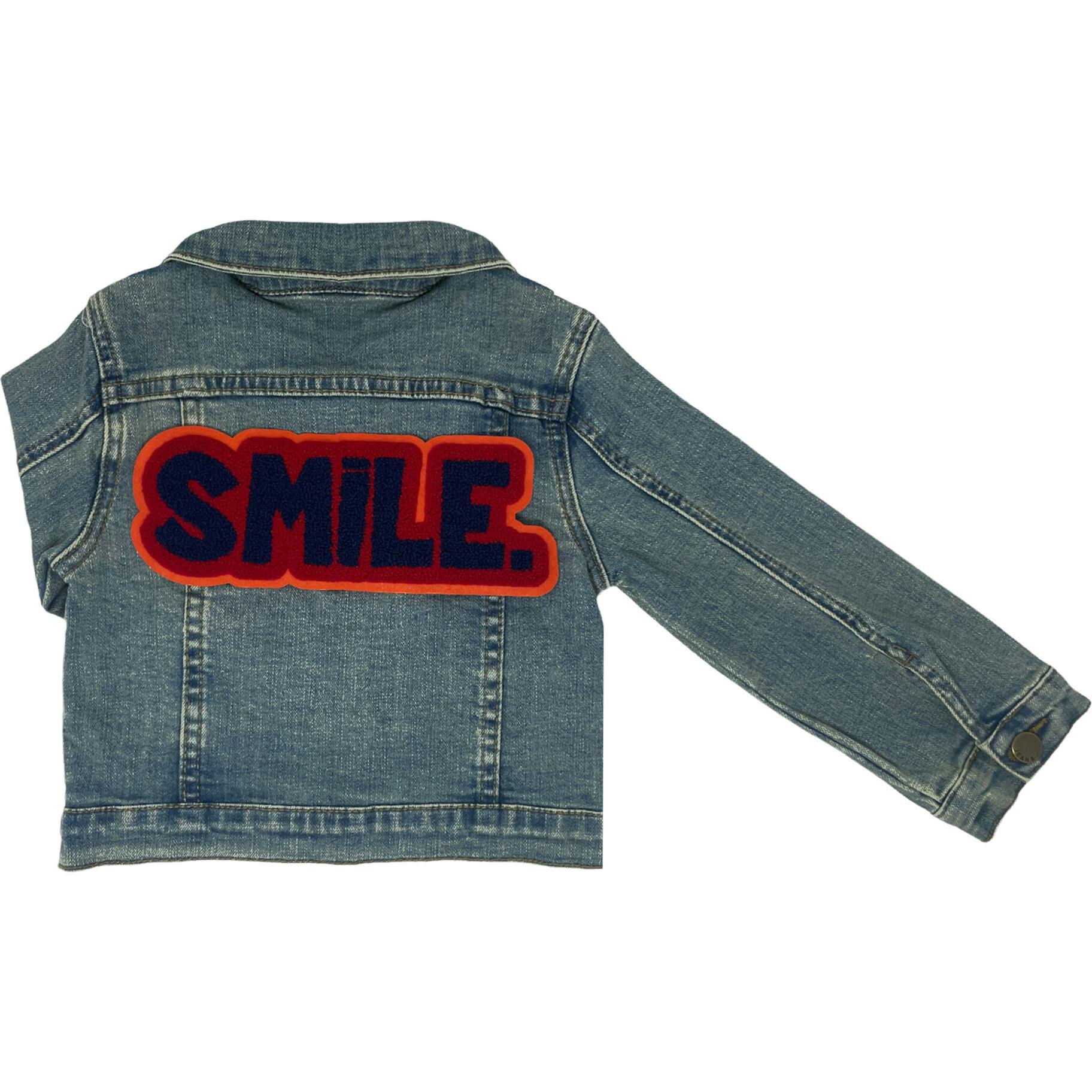 SMILE Denim Jacket - Unisex for Boys and Girls