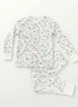Children's Two Piece Organic Pajamas - Botanical Whisper