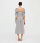 The Ophelia Dress - Chocolate Gingham