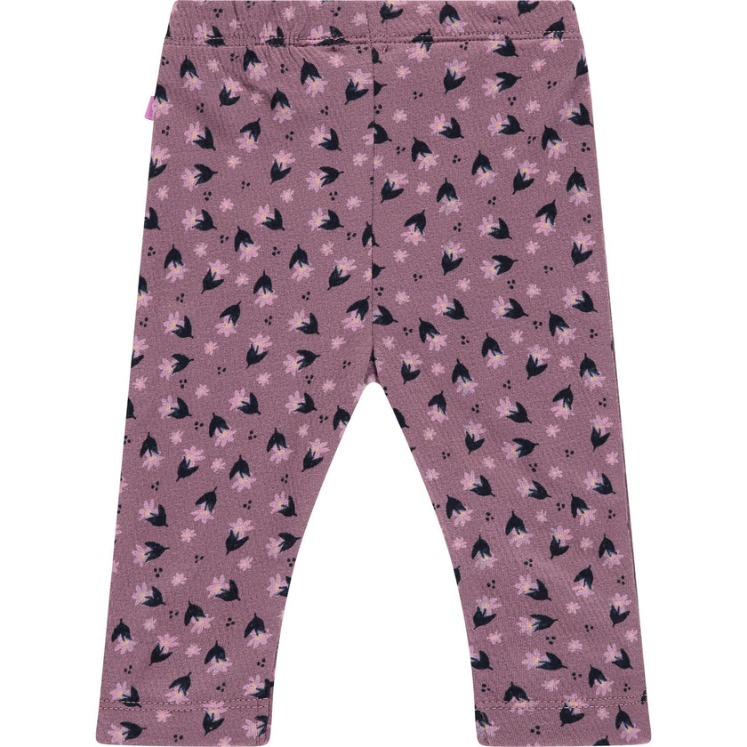 Allover Flower Print Leggings
