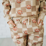 Football Checkered Jogger
