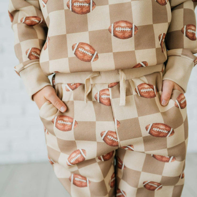 Football Checkered Jogger