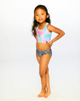 Two-Piece Swimsuit Multicolored