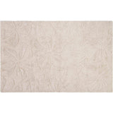 Floral Field Washable Wool Area Rug