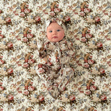 Dauphine Footie Ruffled Zippered One Piece