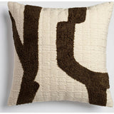 Abstract Pathway Multicolor Accent Throw Pillow