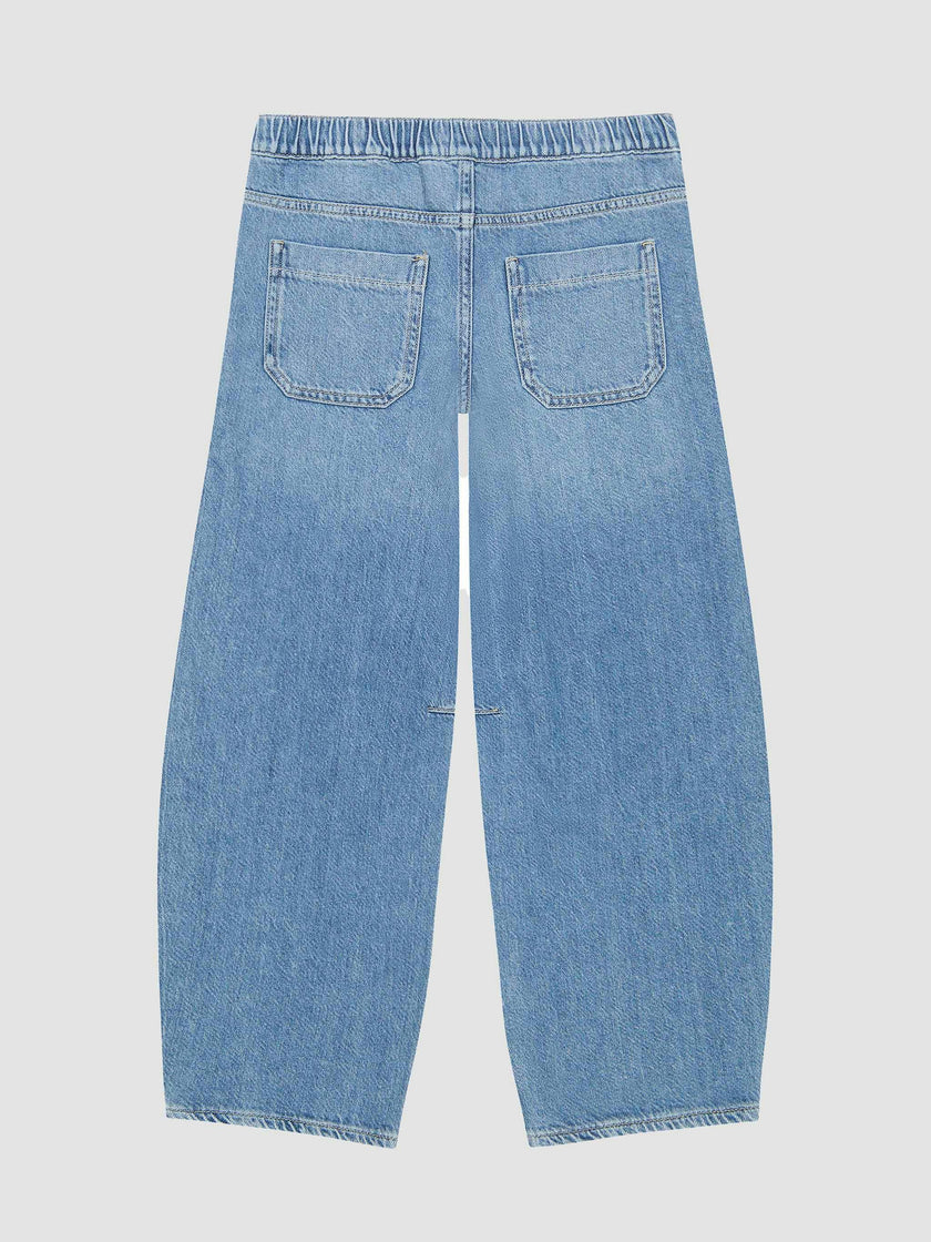 Lilia Barrel Pull-On Jeans |  Meadow Lake