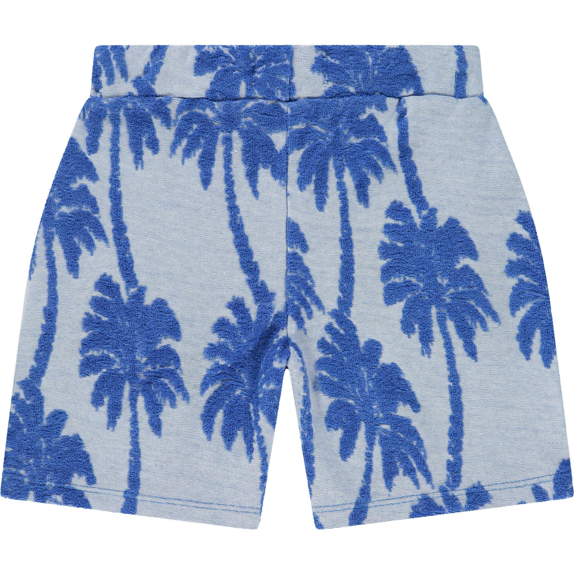 Terry Palm Tree Sweat Shorts