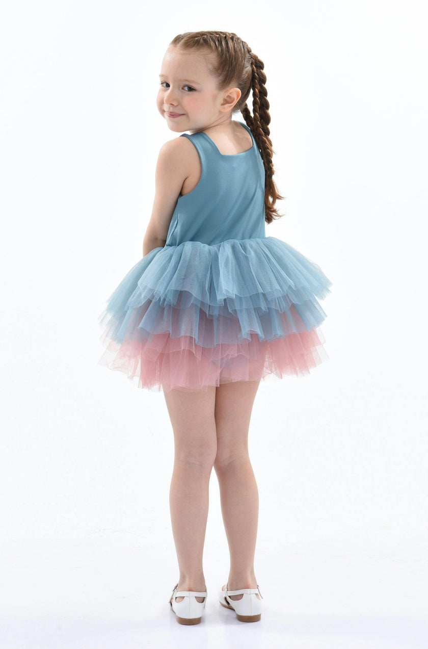 Teal Jen Tutu Dress