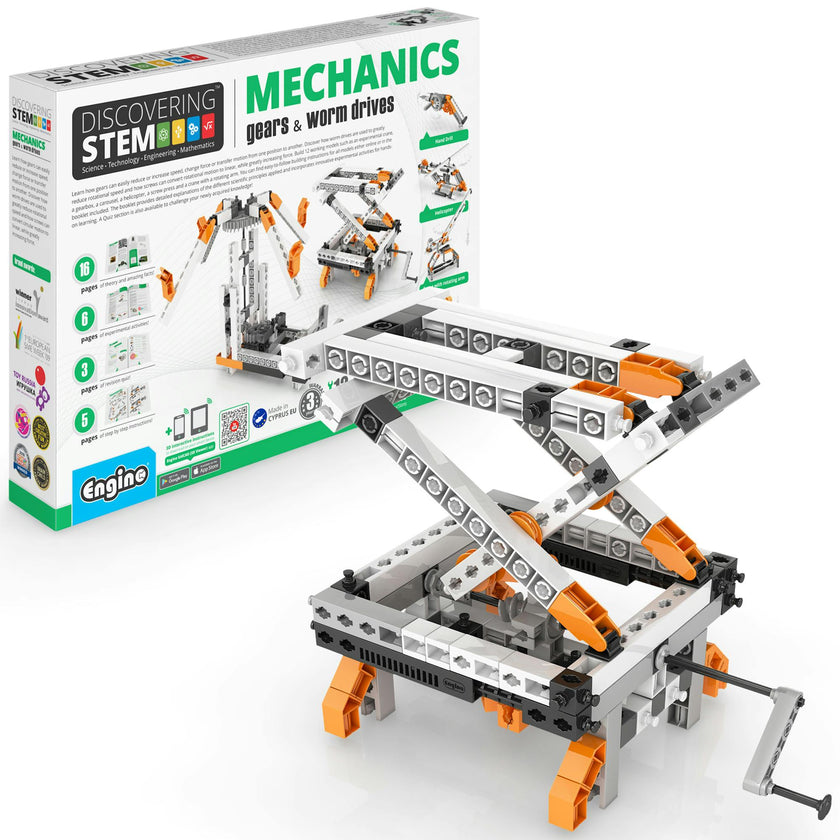STEM Mechanics: Gears & Worm Drives