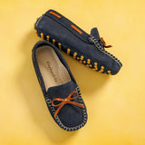 Driver Loafer | Blue Suede