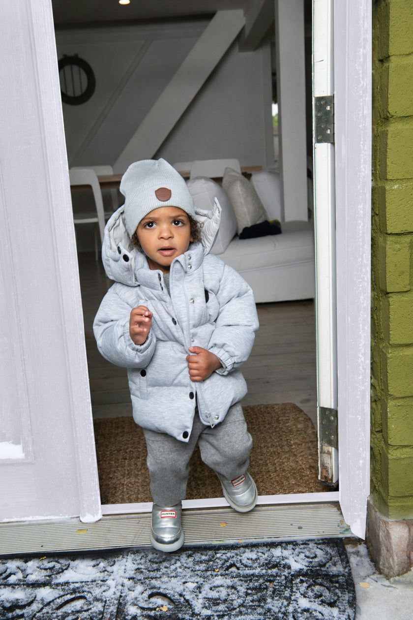 Jersey Baby Jacket - Heather Gray