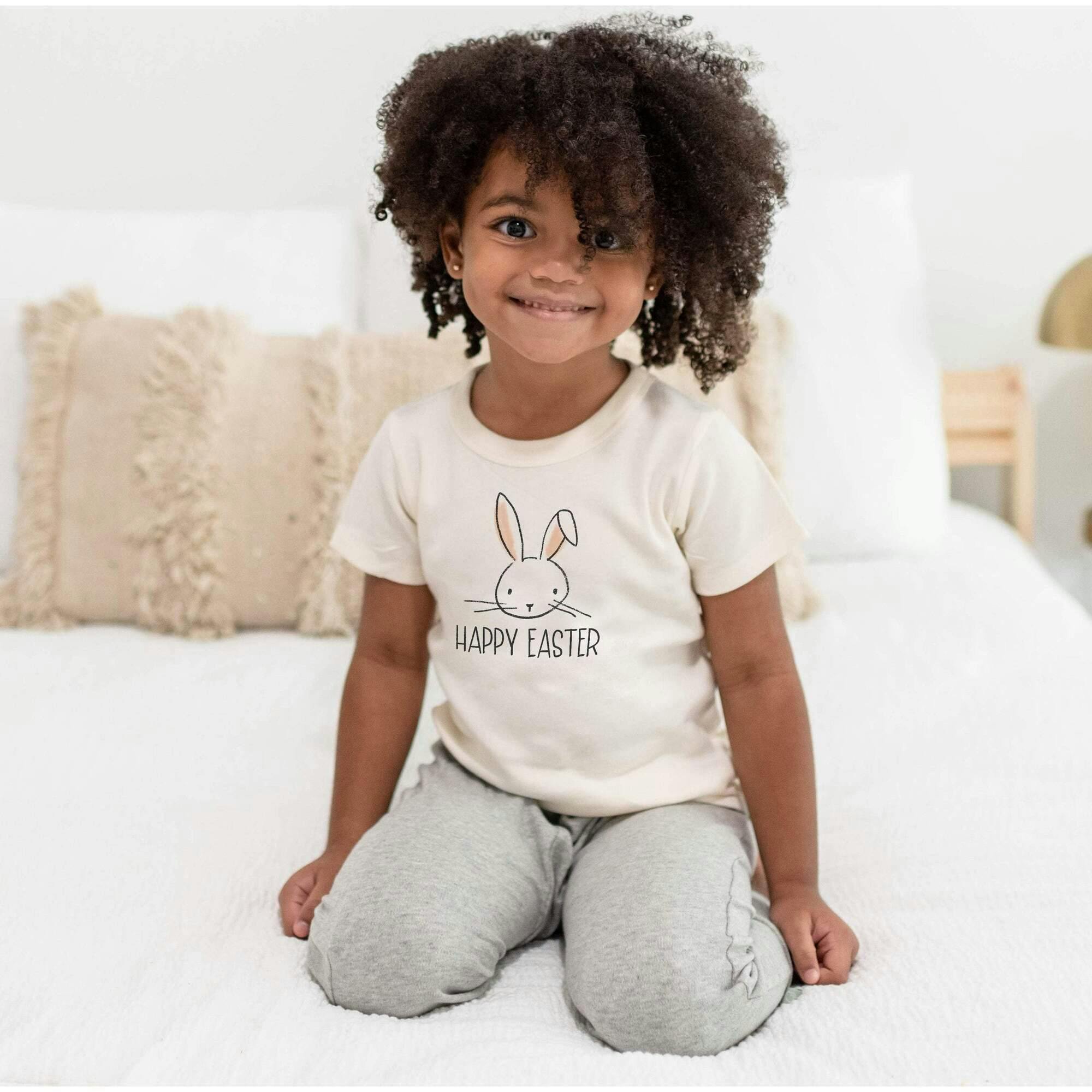 graphic tee | happy easter