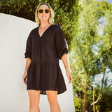 Women's Marina Mini Dress, Black
