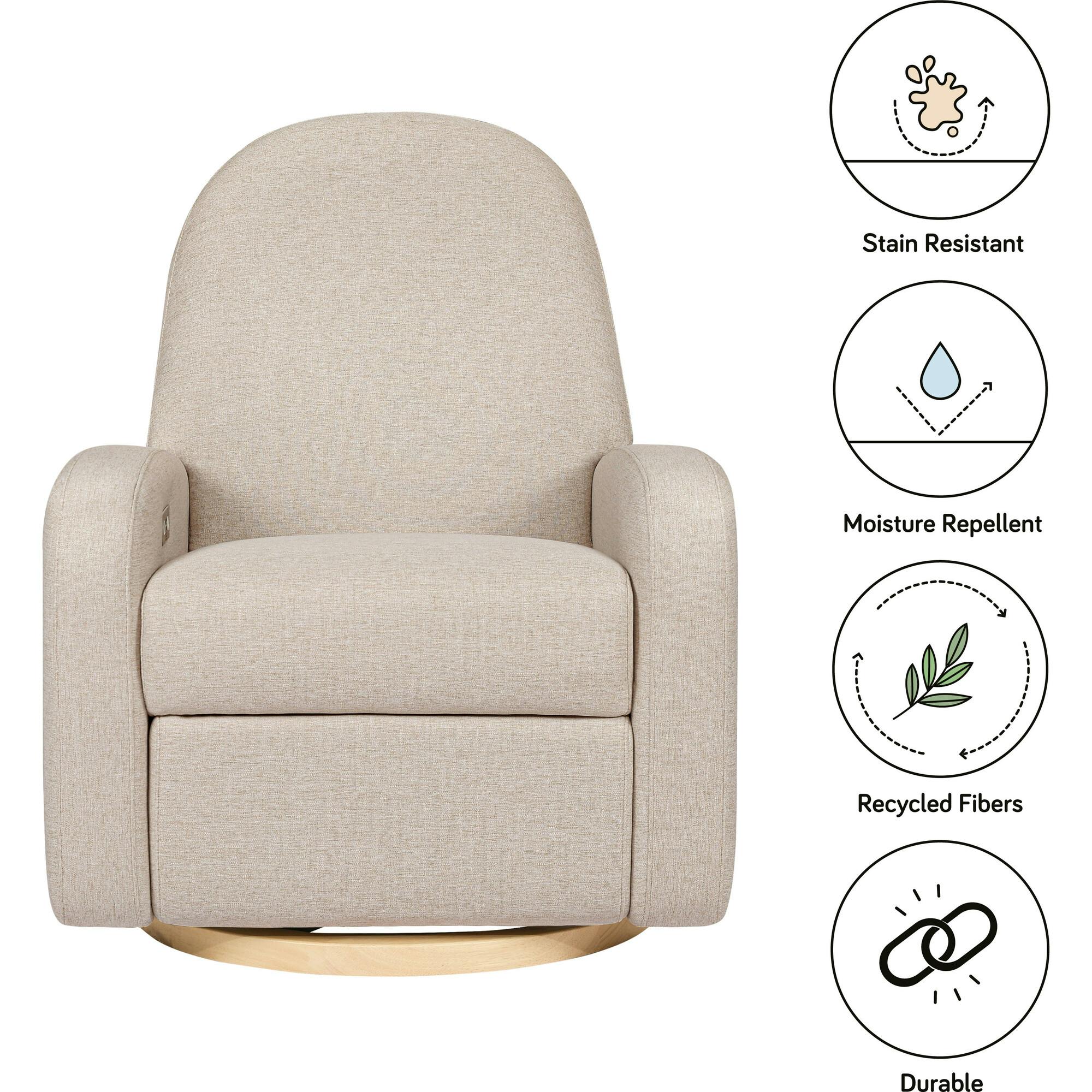 Nami Electronic Recliner & Swivel Glider Recliner With USB Port