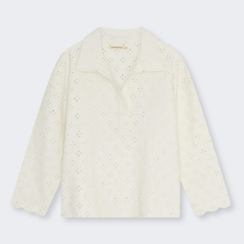 Camelia Woman Blouse Pure Cloud Denim