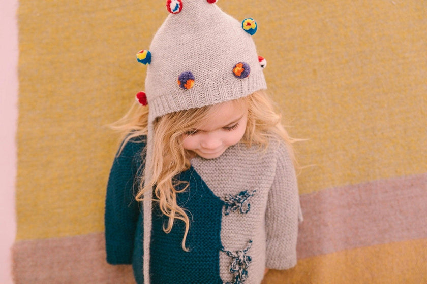 Alpaca Pom Bonnet