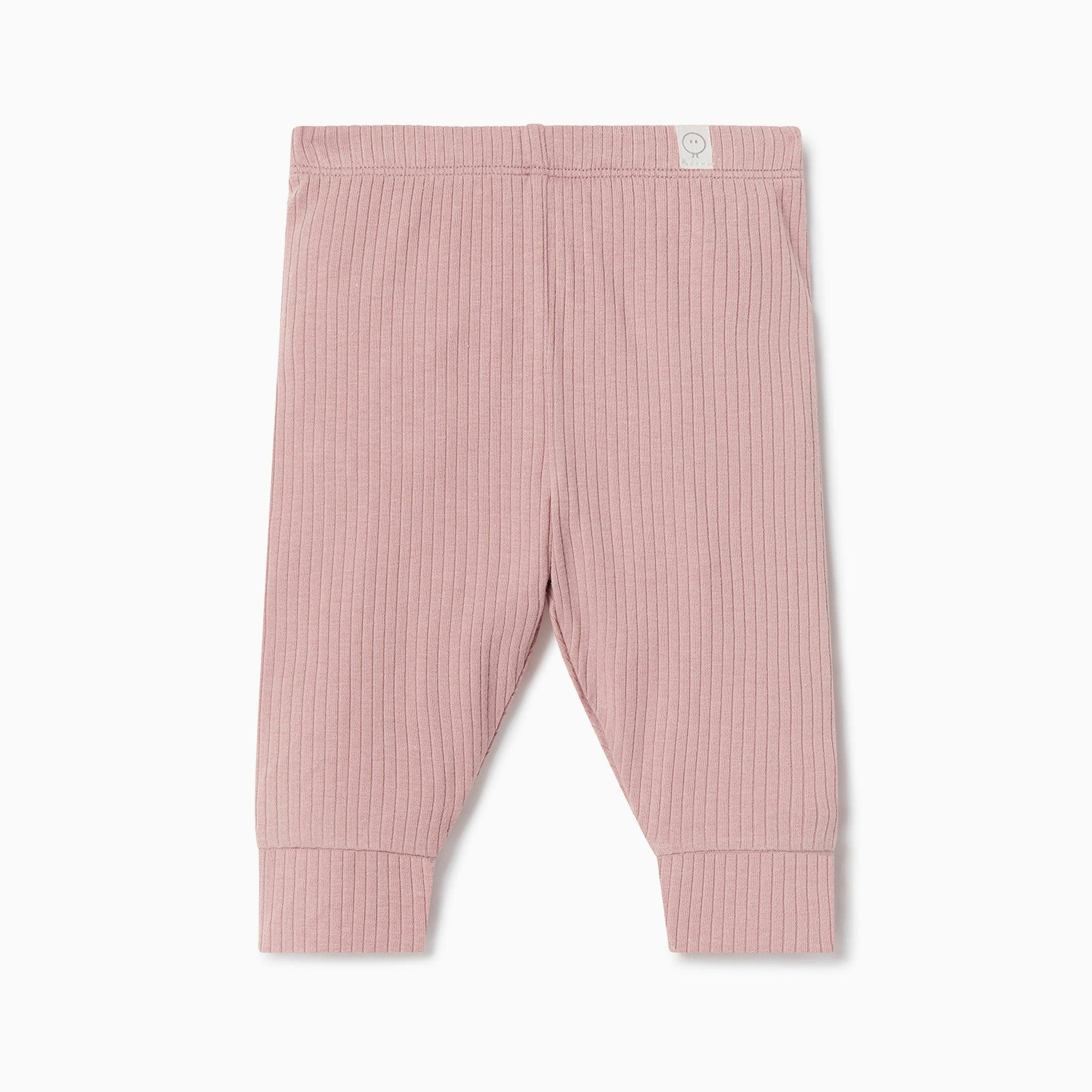 Ribbed Leggings - Rose