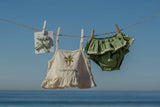 Ruffle Bloomer Set in La Vie en Palm
