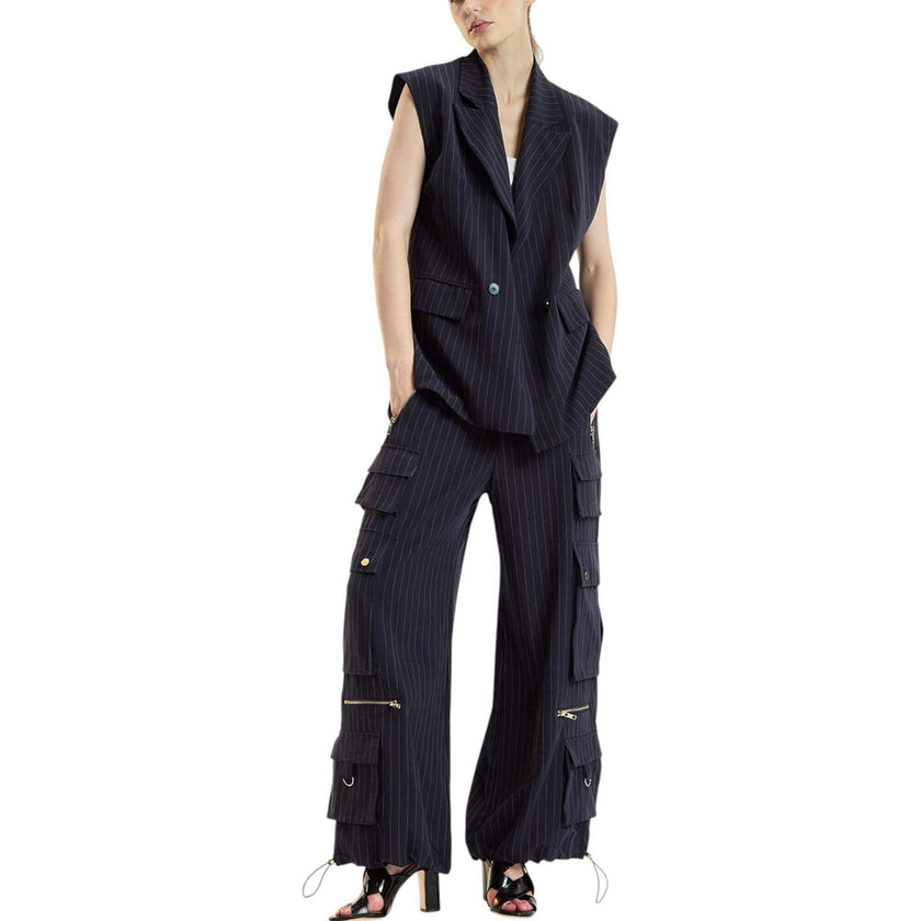 Pinstripe Cargo Pants