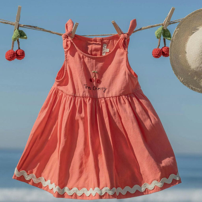 Piper Dress in Tres Cherry