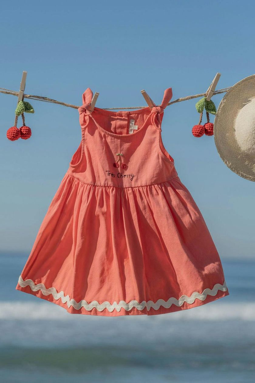 Piper Dress in Tres Cherry