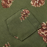 Pinecone Cotton Stretch Removable Collar Long Sleeve One piece