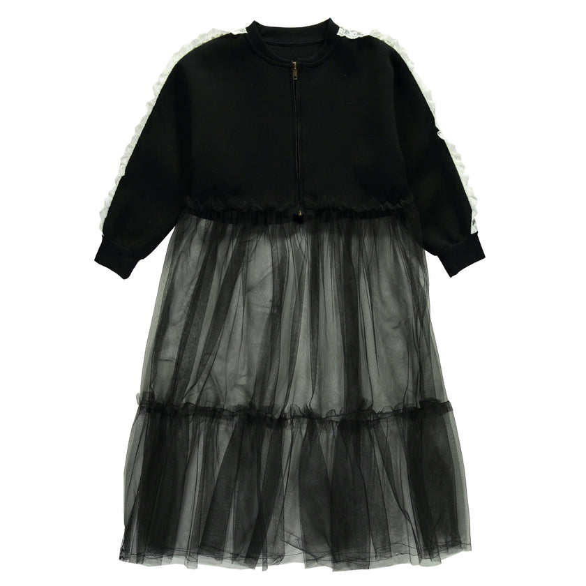 Neoprene Tulle Jacket