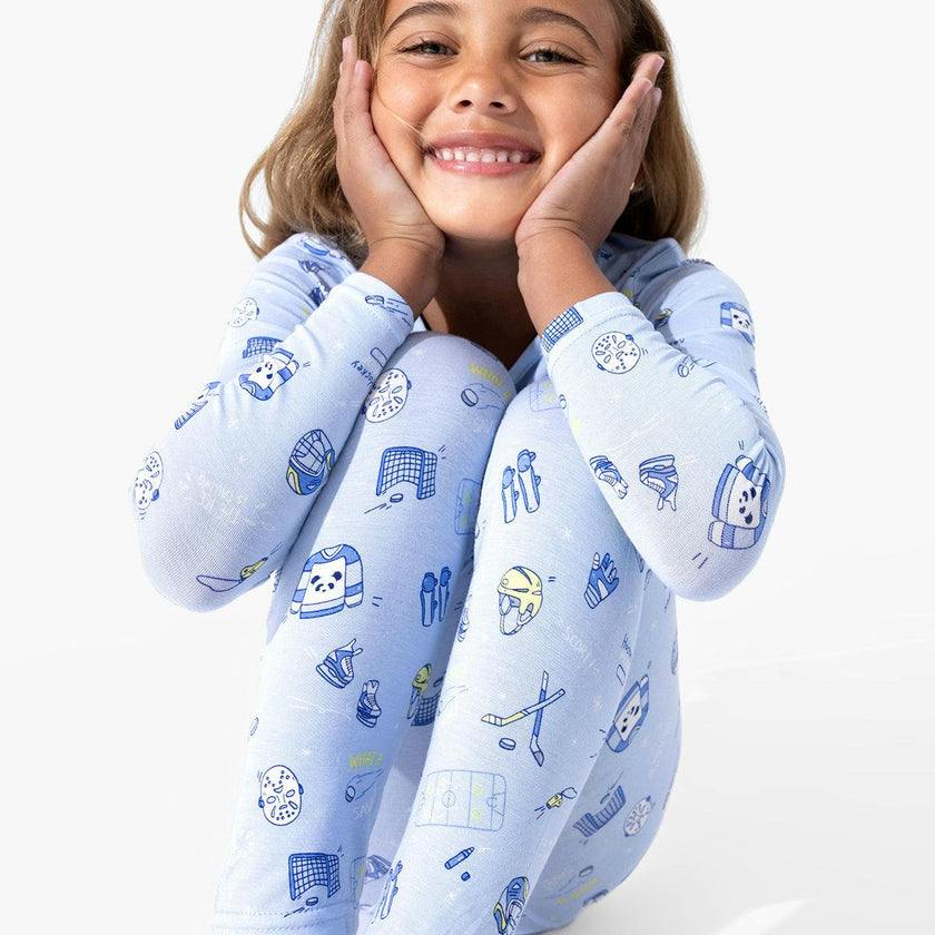 Hockey Bamboo Kids Pajamas