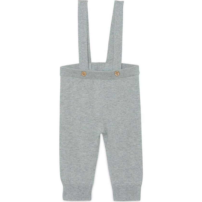 BONTON Stars Cardigan & Knit Pants Baby Set - Grey